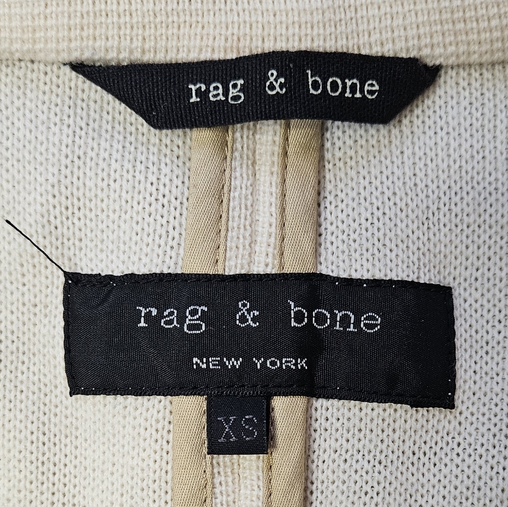 Rag And Bone 100% Merino Wool Double Button Closu… - image 8